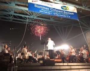 Our founder and instructor Stan Antonevich serving as concertmaster with the Massachusetts Symphony Orchestra in their Independence Day Concert, July 2015.