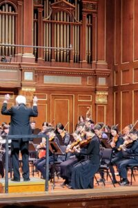 Julie Jung has been accepted to the Youth Repertory Orchestra (YRO) at the New England Conservatory for next year