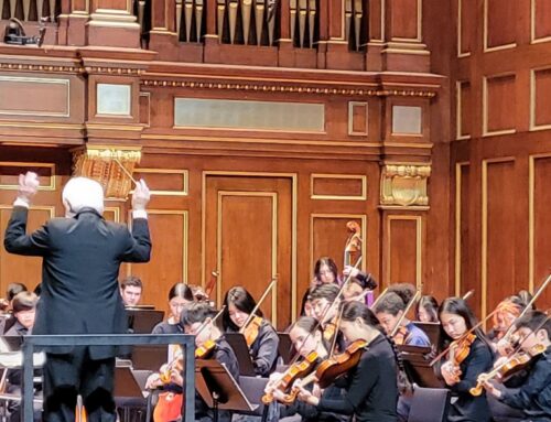 Julie Jung accepted to the NEC Youth Repertory Orchestra
